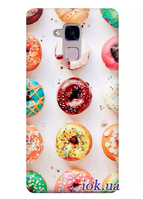 Чехол для Huawei GT3 - Пончики