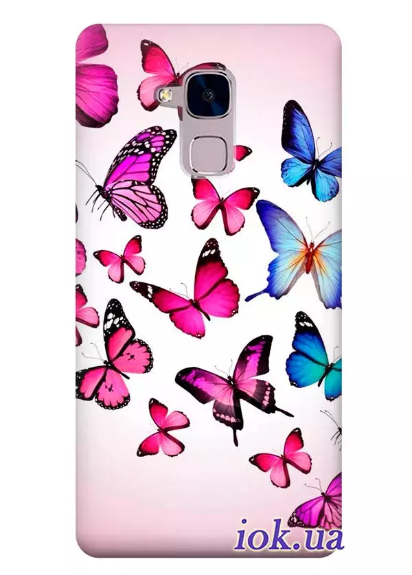 Чехол для Huawei Honor 5C - Бабочки