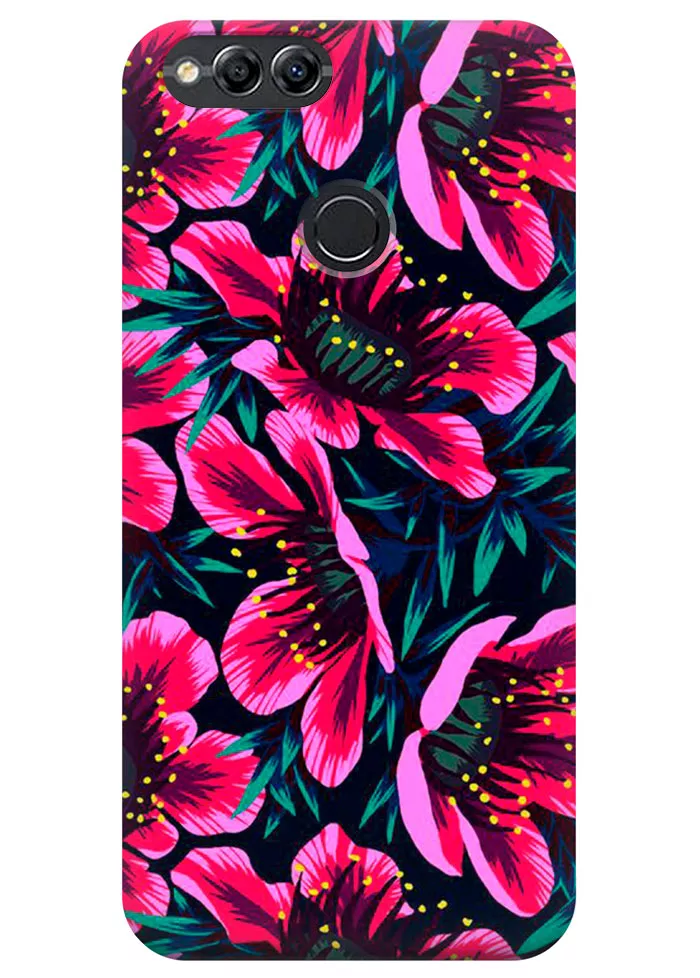 Чехол для Huawei Honor 7X - Цветочки