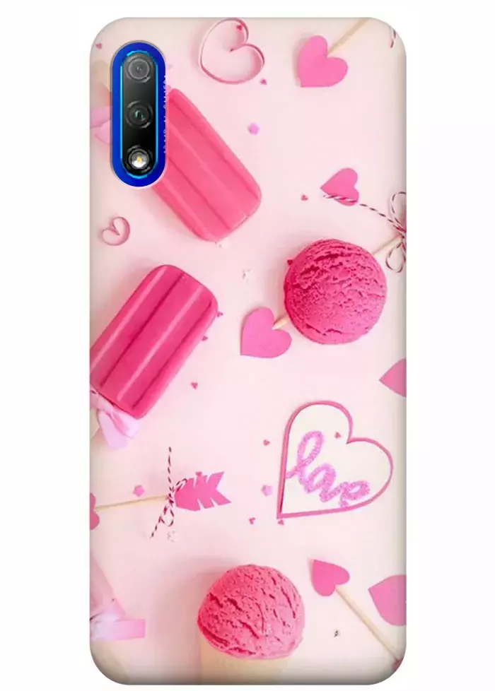 Чехол для Huawei Honor 9X - Pink