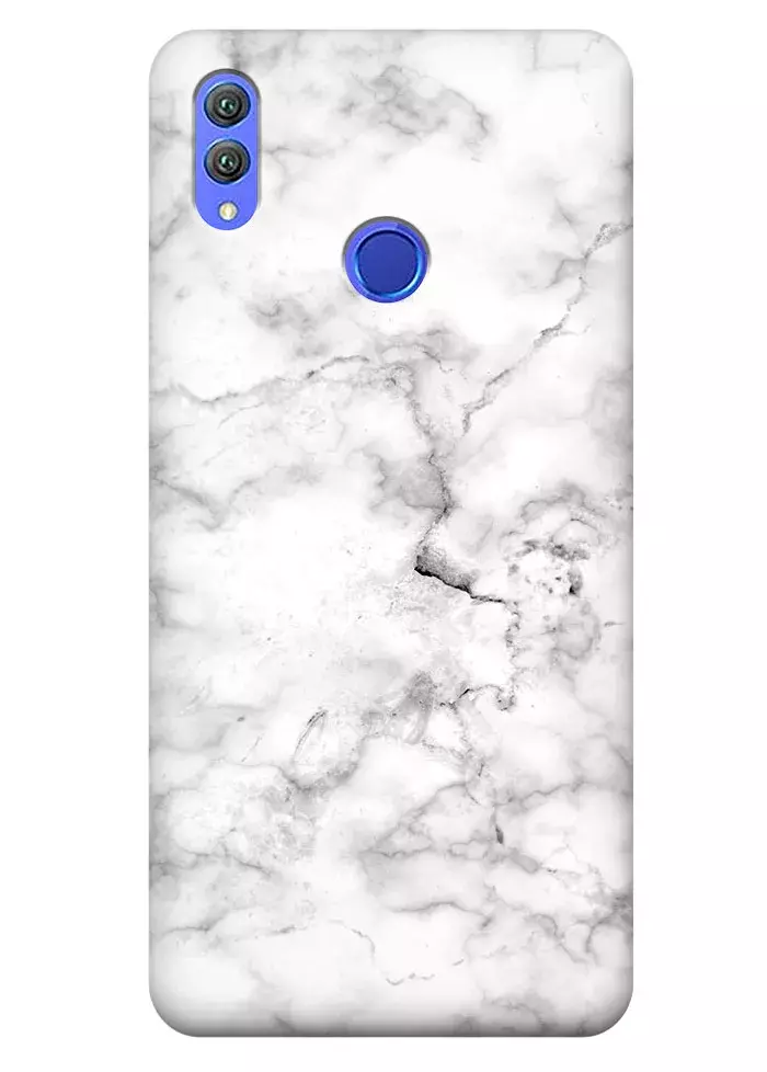 Чехол для Huawei Honor Note 10 - Белый мрамор