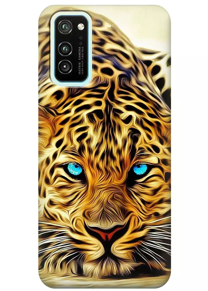 Чехол для Huawei Honor V30 Pro - Леопард