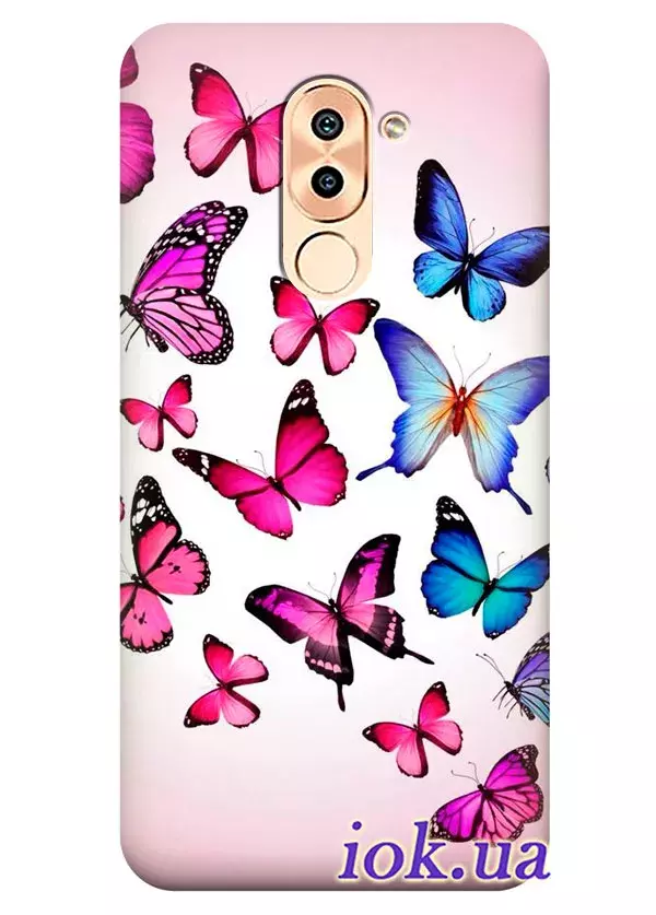 Чехол для Huawei Mate 9 Lite - Бабочки