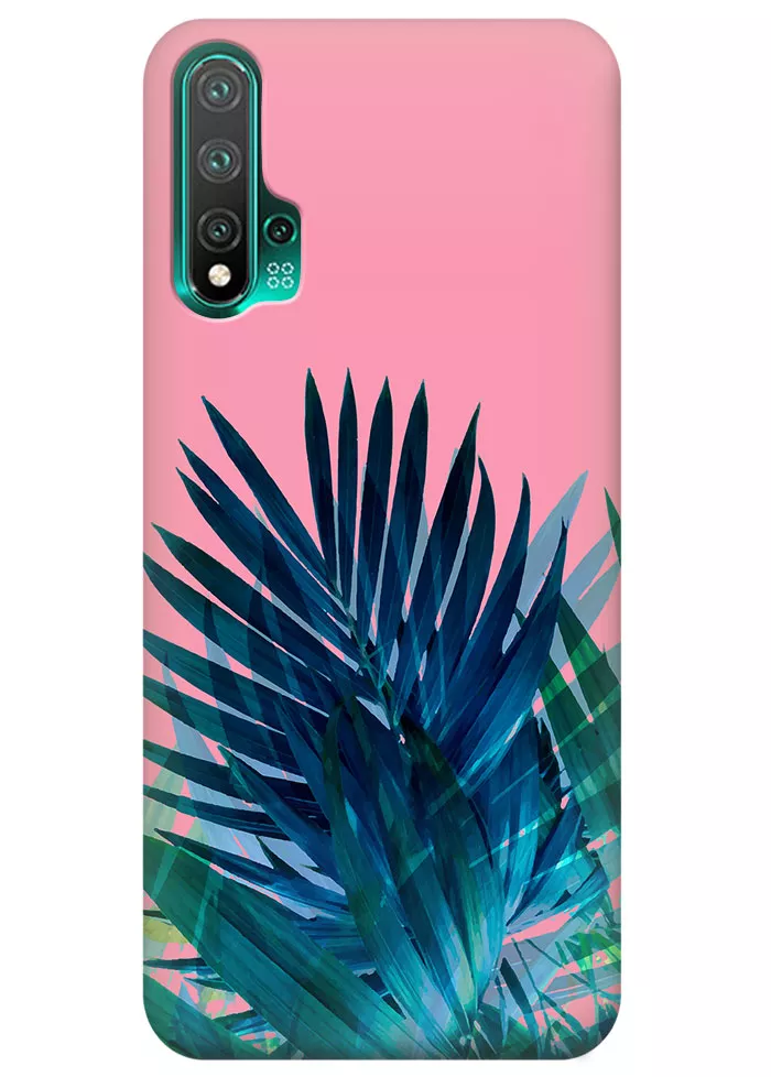 Чехол для Huawei Nova 5 - Тропические листья