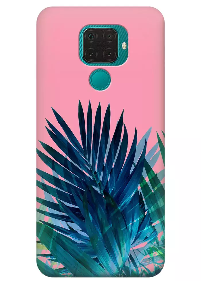 Чехол для Huawei Nova 5i Pro - Тропические листья