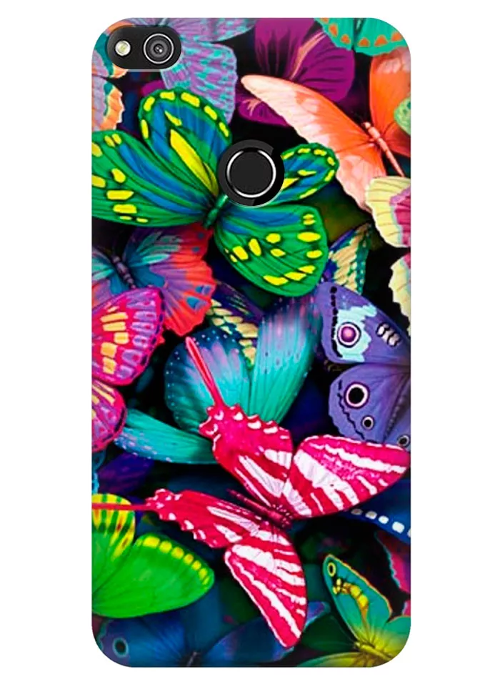 Чехол для Huawei P8 Lite 2017 - Бабочки