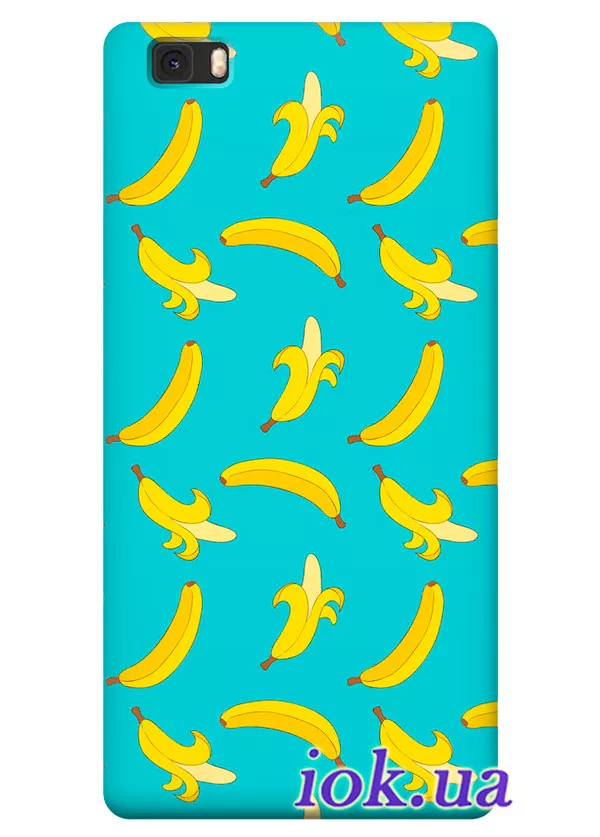 Чехол для Huawei P8 Lite - Бананы