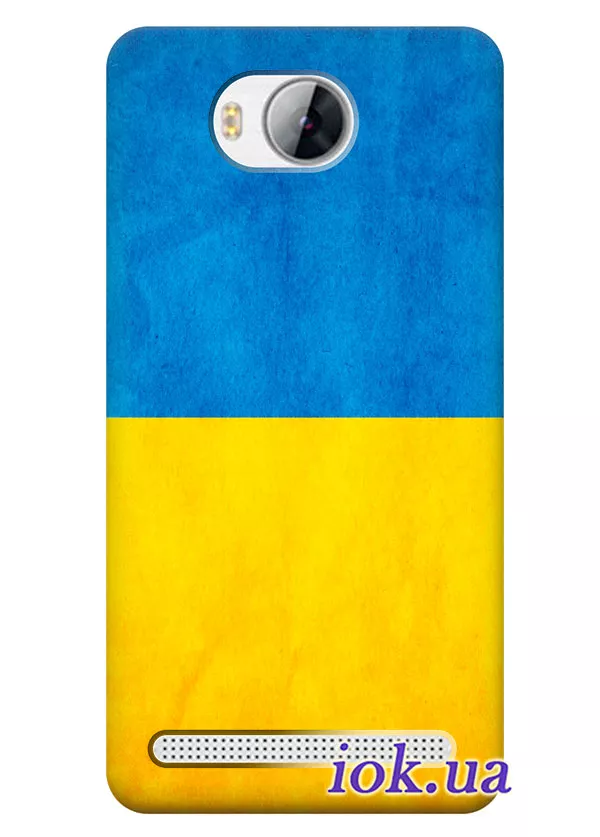 Чехол для Huawei Y3II (Y3 2) - Флаг Украины