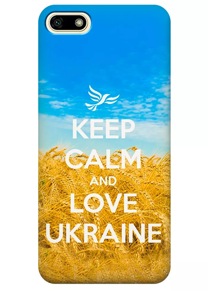 Чехол для Huawei Honor 7A - Love Ukraine