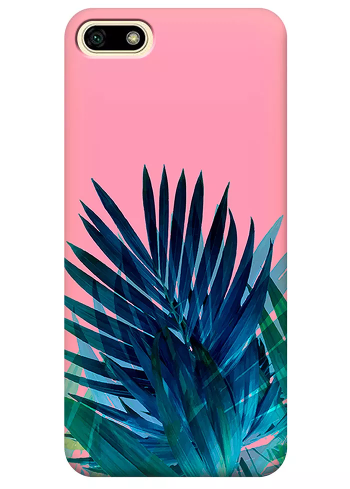 Чехол для Huawei Honor 7A - Пальмовые листья