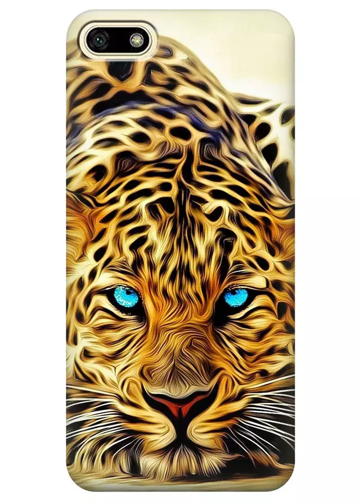 Чехол для Huawei Y5 Prime 2018 - Леопард