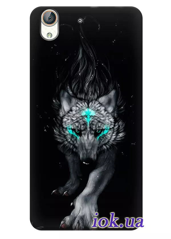 Чехол для Huawei Y6 II (Y6 2) - Волк