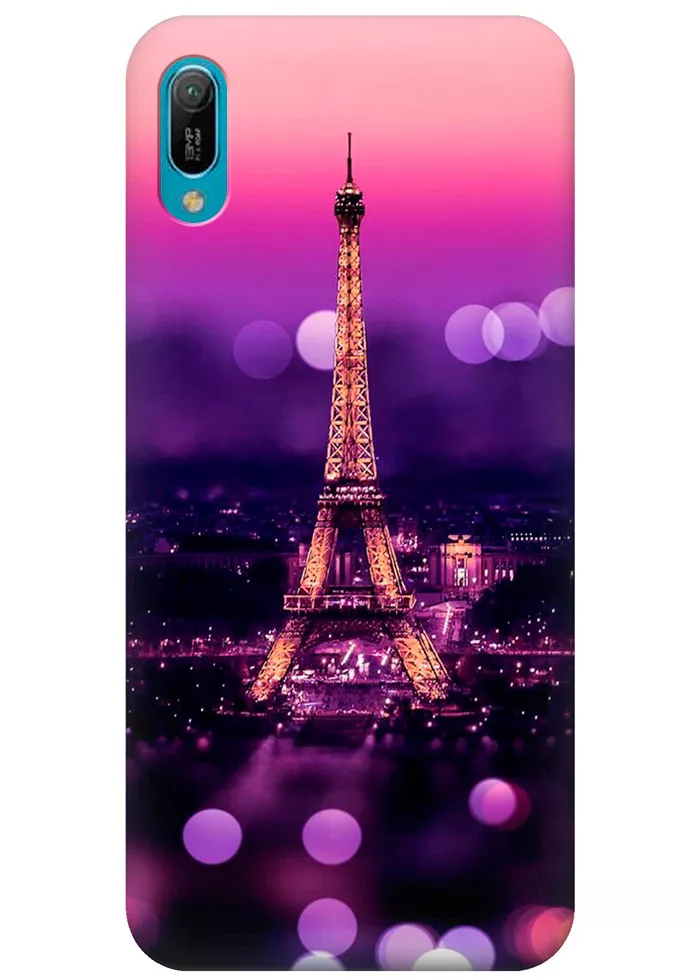 Чехол для Huawei Y6 2019 - Романтичный Париж