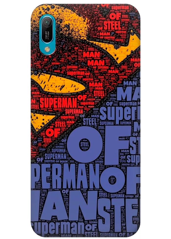 Чехол для Huawei Y6 2019 - Супермен