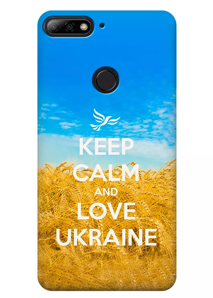 Чехол для Huawei Y7 Prime 2018 - Love Ukraine