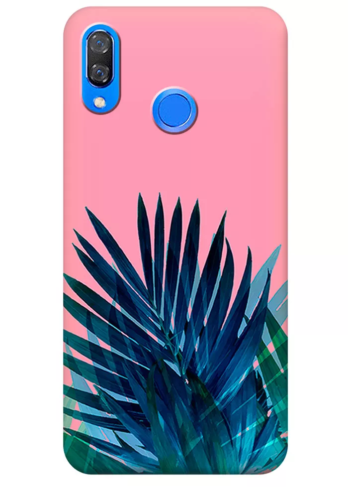 Чехол для Huawei Y9 (2019) - Тропические листья