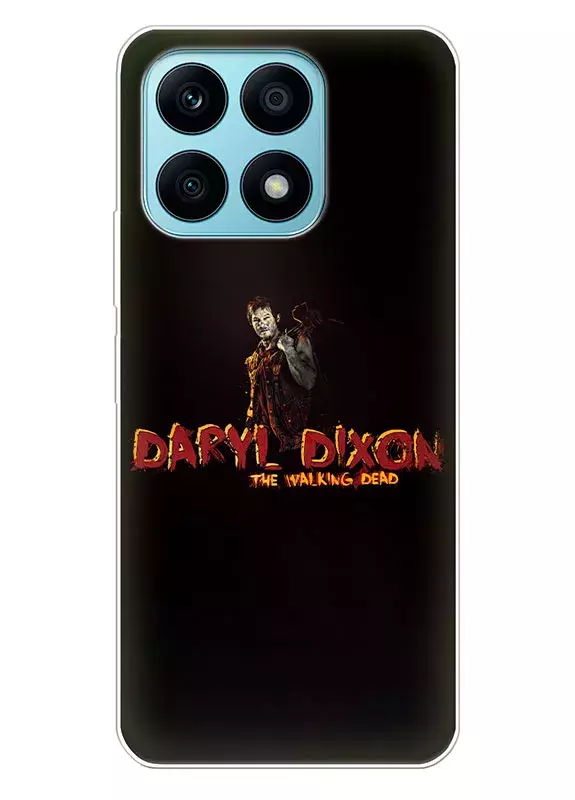 Чехол для Honor X8а - Ходячие мертвецы, Daryl Dixon Logo Дерил Диксон Норман Ридус