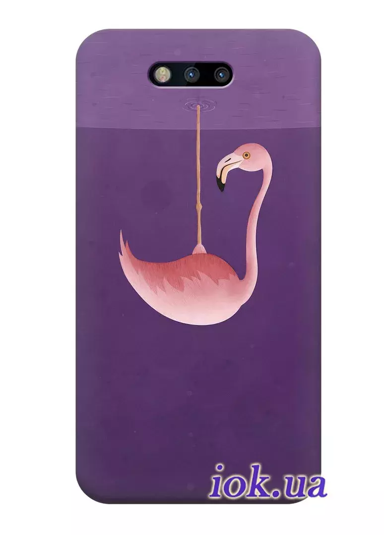 Чехол для Huawei Honor Magic - Розовый фламинго