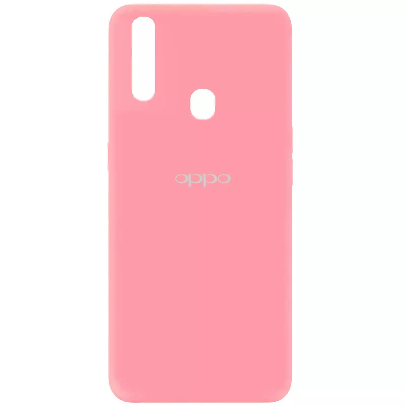 Чехол Silicone Cover My Color Full Protective (A) для Oppo A31, Розовый / Pink
