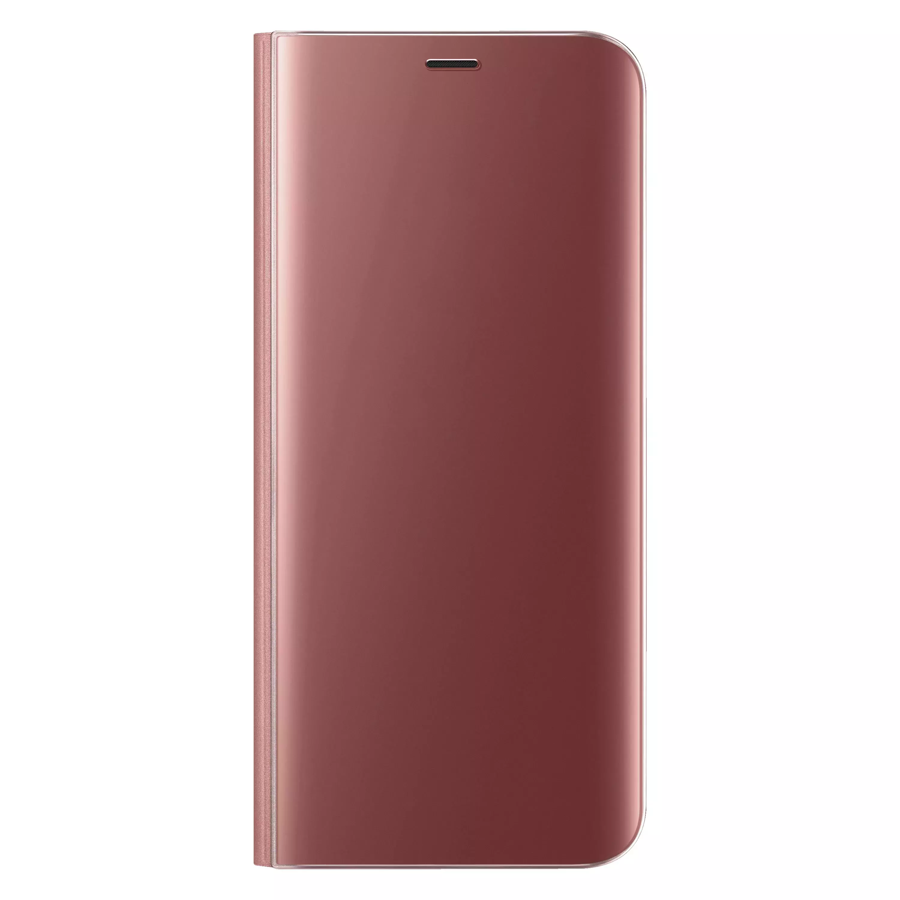Чехол-книжка Clear View Standing Cover для Xiaomi Redmi Note 8T, Rose Gold