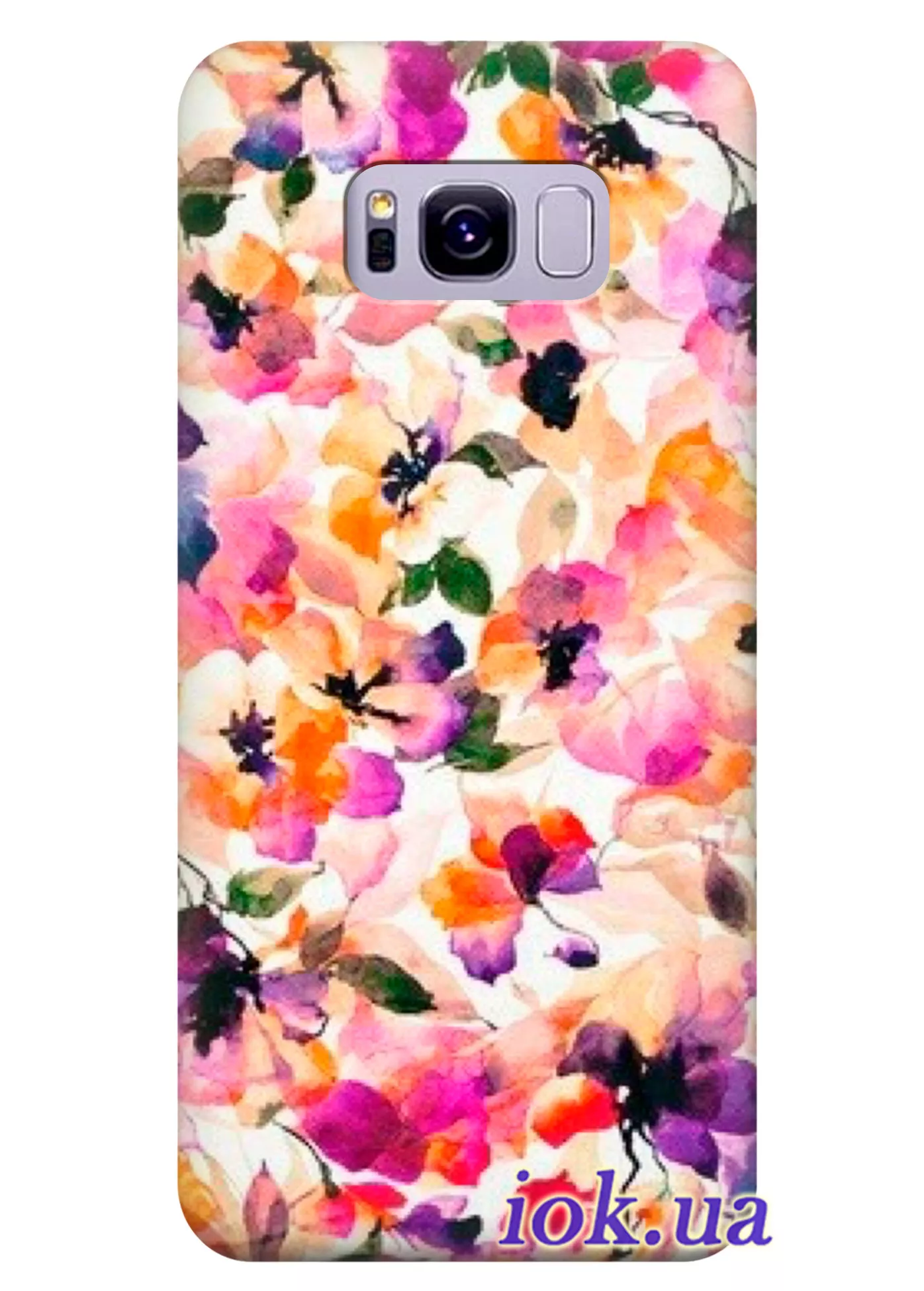 Чехол для Galaxy S8 Plus - Картина цветов