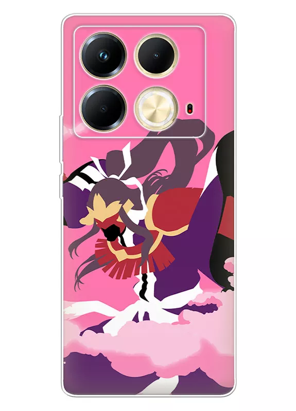 Infinix Note 40 4G чехол - Блич Bleach Senbonzakura вектор-арт