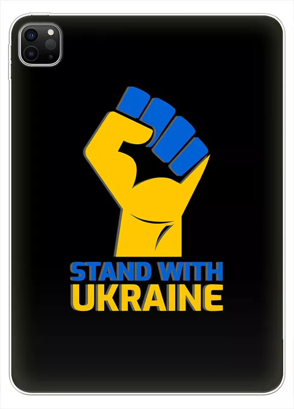 Чехол на  iPad Pro 11 (2020) с патриотическим настроем - Stand with Ukraine