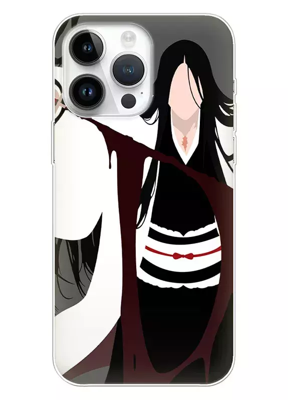 iPhone 15 Pro чехол - Блич Bleach Рукия Кучики вектор-арт