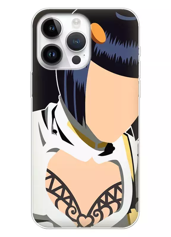 Чехол для iPhone 15 Pro Max - Невероятные приключения ДжоДжо JoJo’s Bizarre Adventure Бруно Буччеллати крупным планом вектор-арт