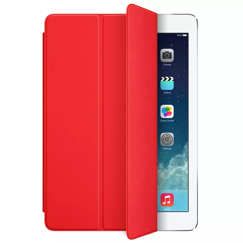 Оригинальная обложка Apple Smart Cover для iPad Air, красная