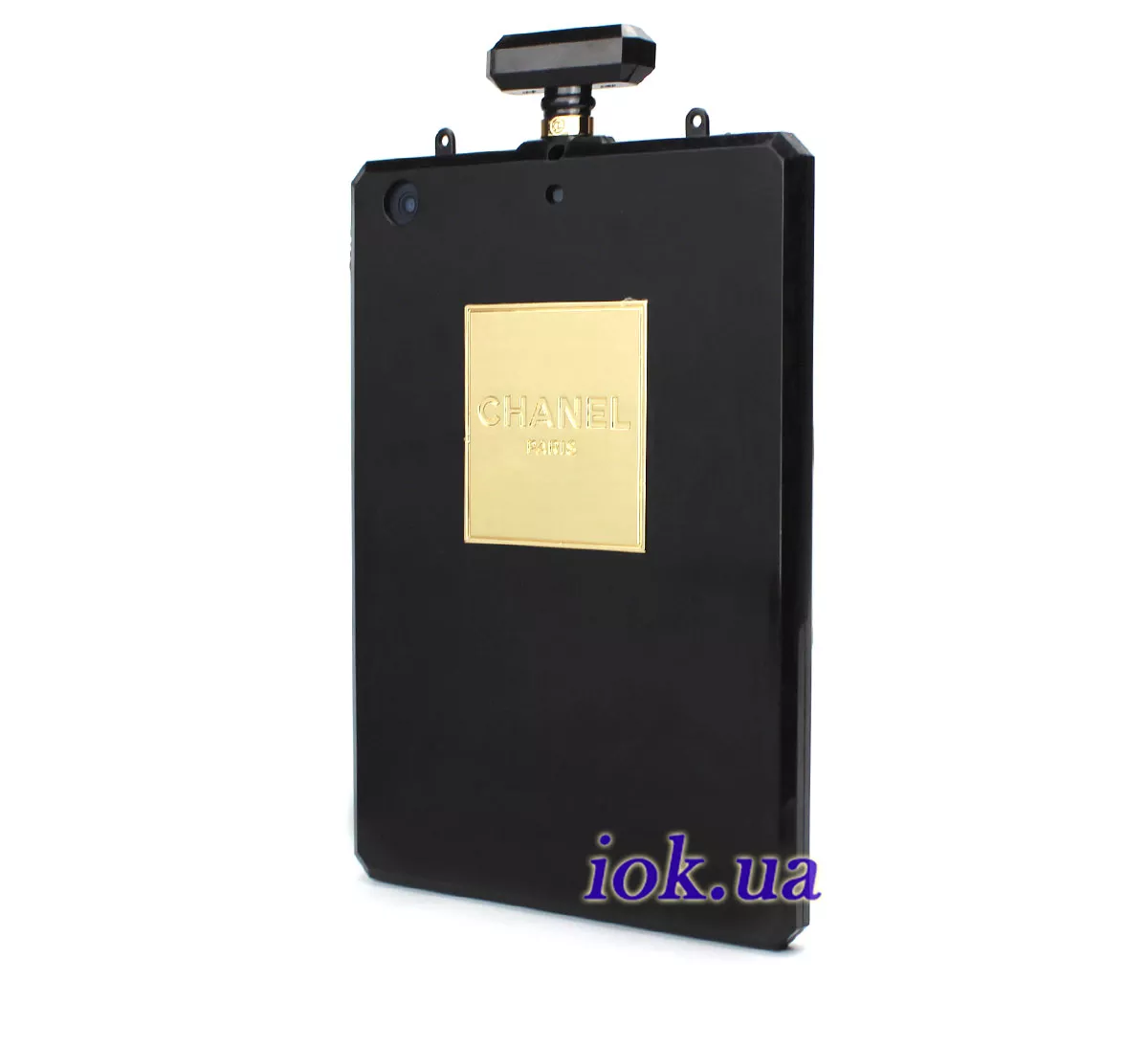 Чехол Chanel для iPad Mini 1/2/3 из черного силикона