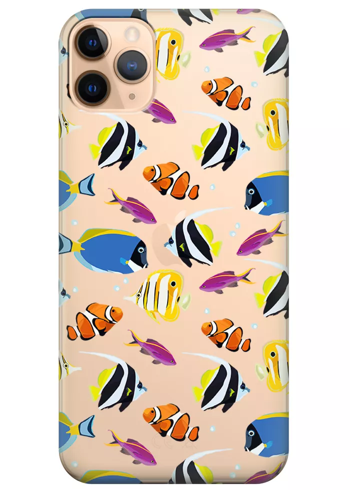 Чехол для iPhone 11 Pro Max - Bright fish