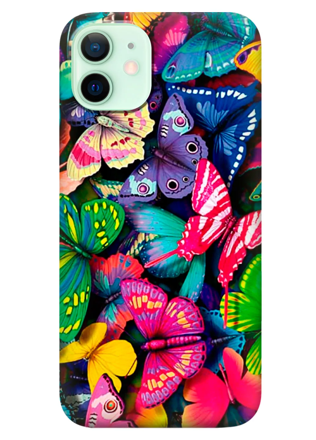 Чехол для iPhone 12 - Бабочки
