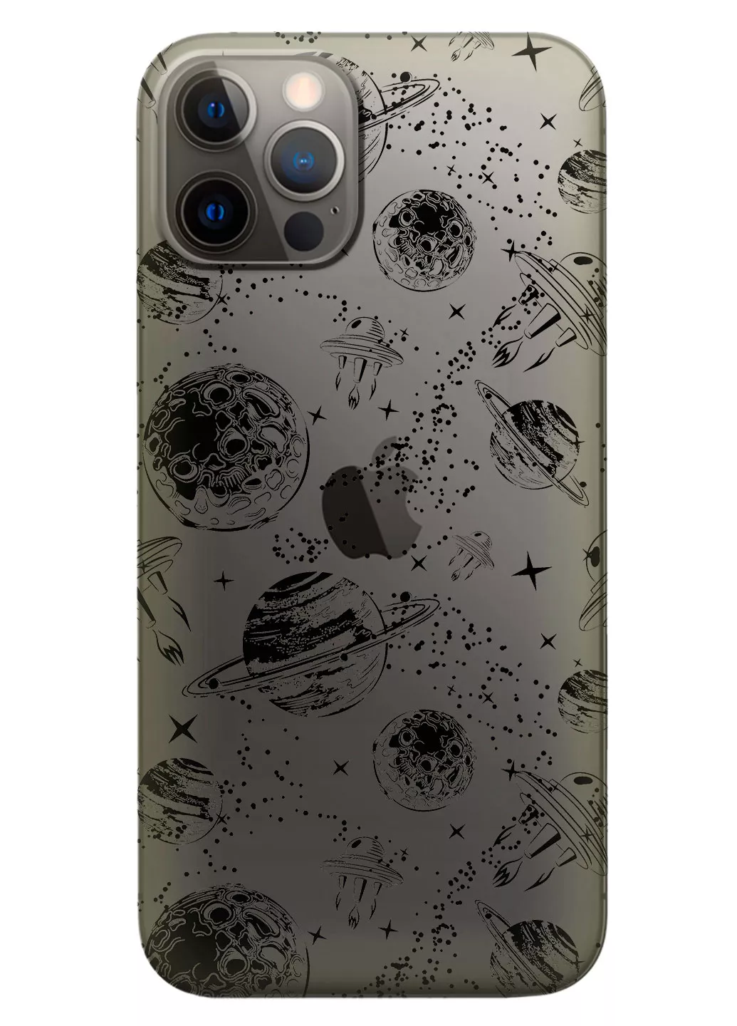 Чехол для iPhone 12 Pro - Планеты