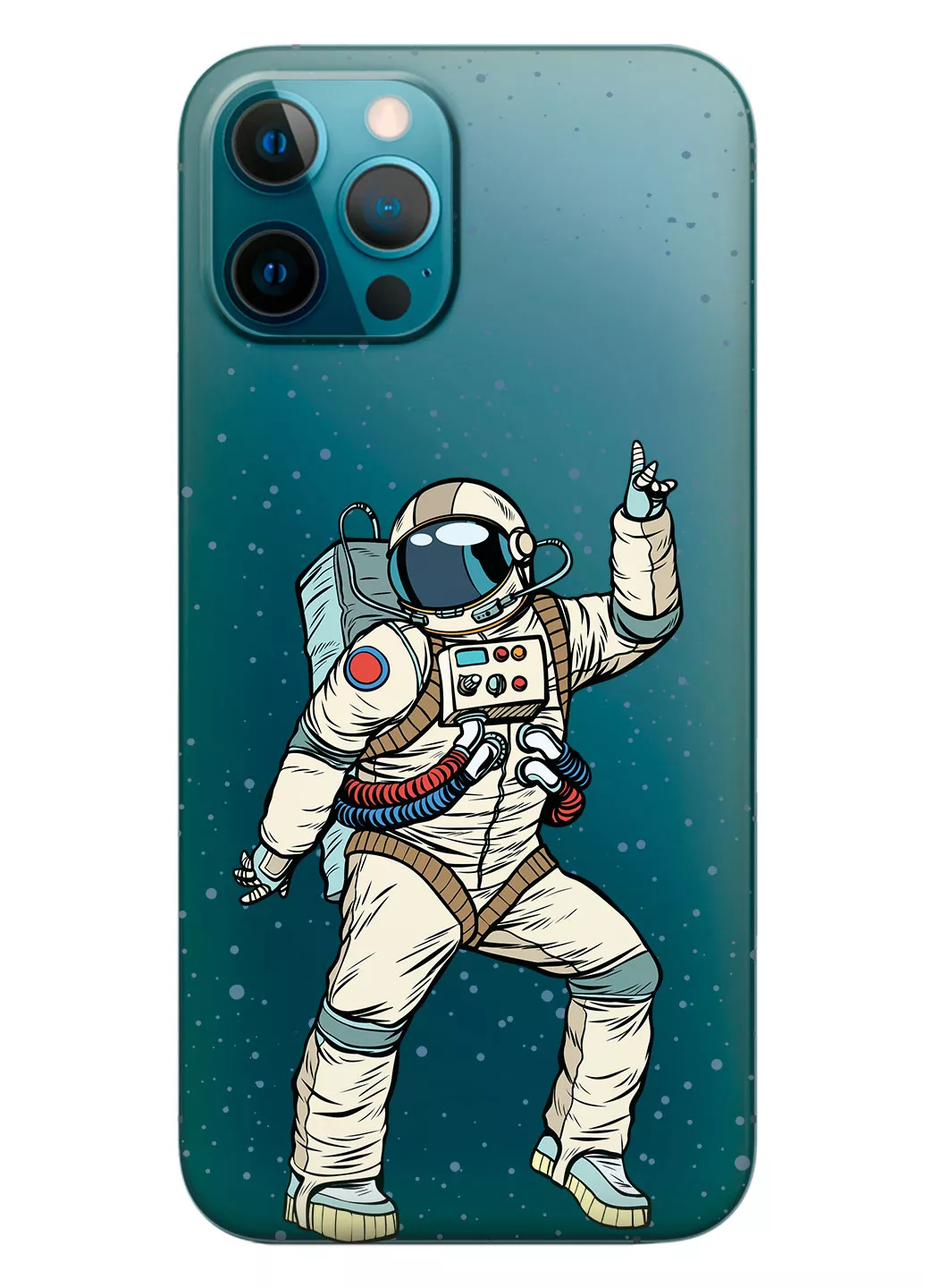 Чехол для iPhone 12 Pro Max - Веселые космонавты