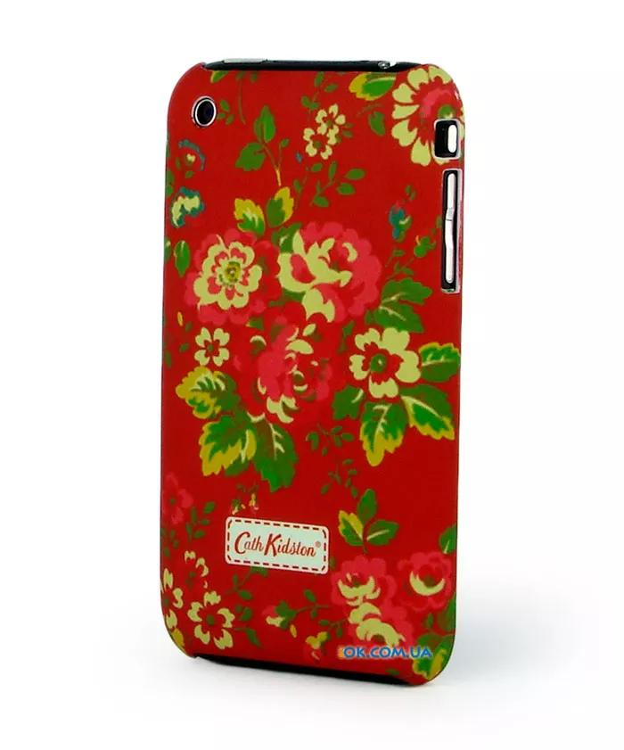 Чехол Cath Kidston на iPhone 3Gs - Red Flowers