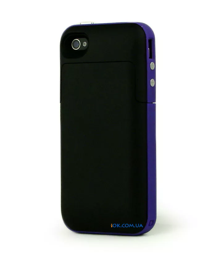 Чехол-батарея Mophie Juice Pack 2000 mAh на iPhone 4/4s, синий