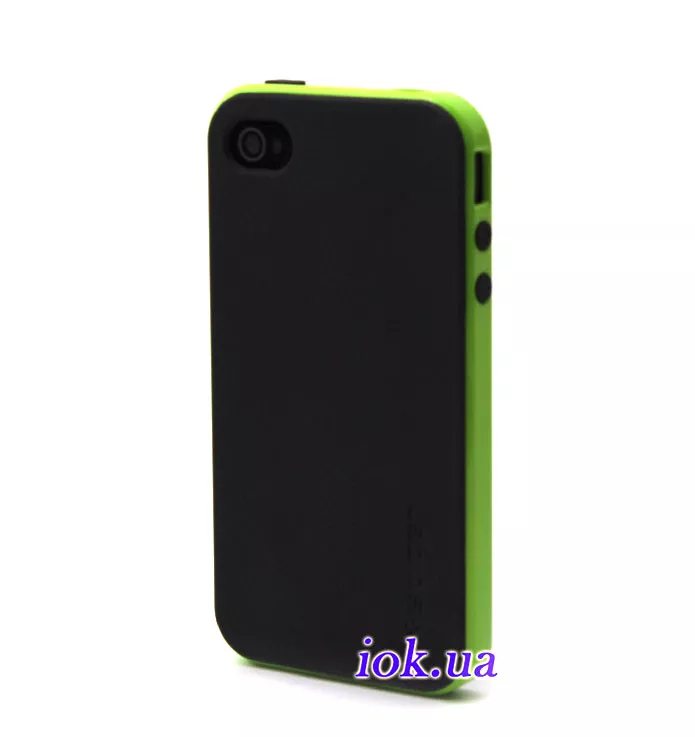 Чехол Spigen Neo Hybrid для iPhone 4/4S, зеленый