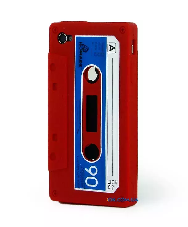Чехол кассета для iPhone 4/4S, Красная