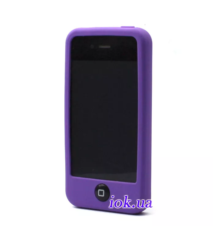 Силиконовый чехол SwitchEasy Colors для iPhone 4/4S, фиолетовый