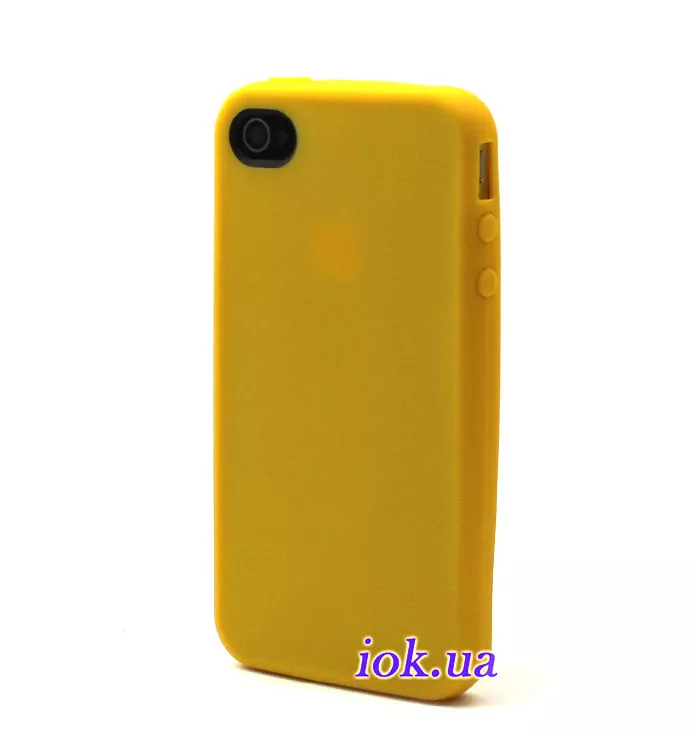 Силиконовый чехол SwitchEasy Colors для iPhone 4/4S, желтый