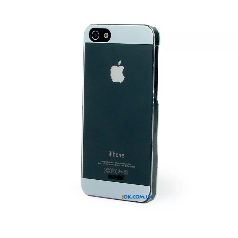 Чехол Moshi из прозрачного пластика для iPhone 5/5S, белые вставки