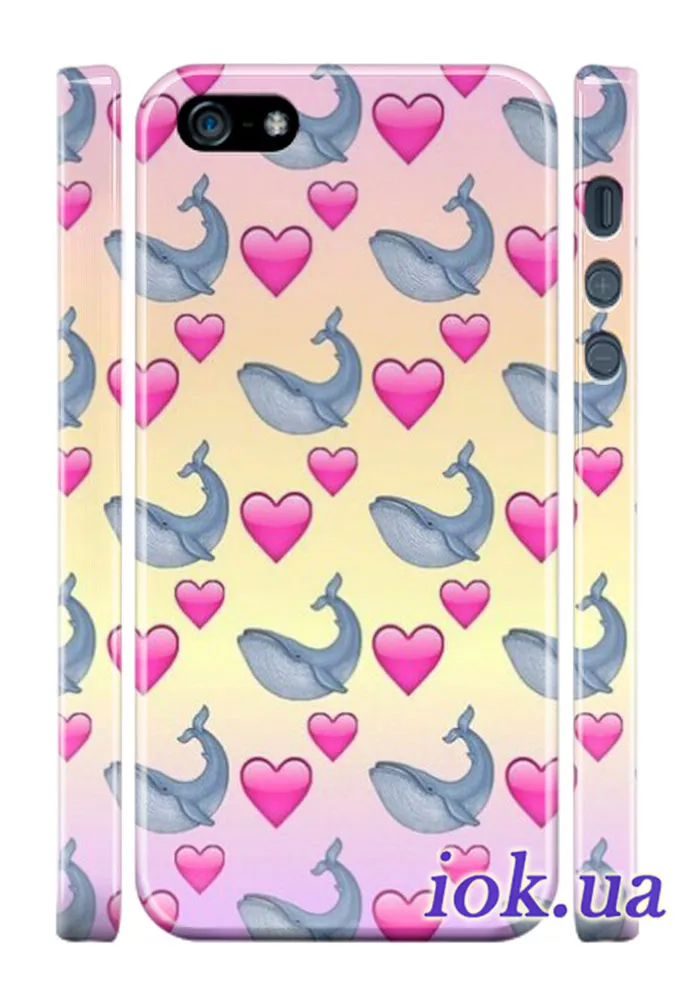 Чехол для iPhone 5/5S с китами