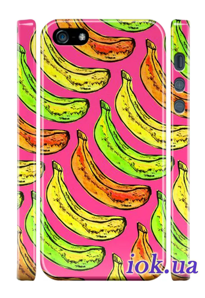 Чехол на iPhone 5/5S - Чудные бананы