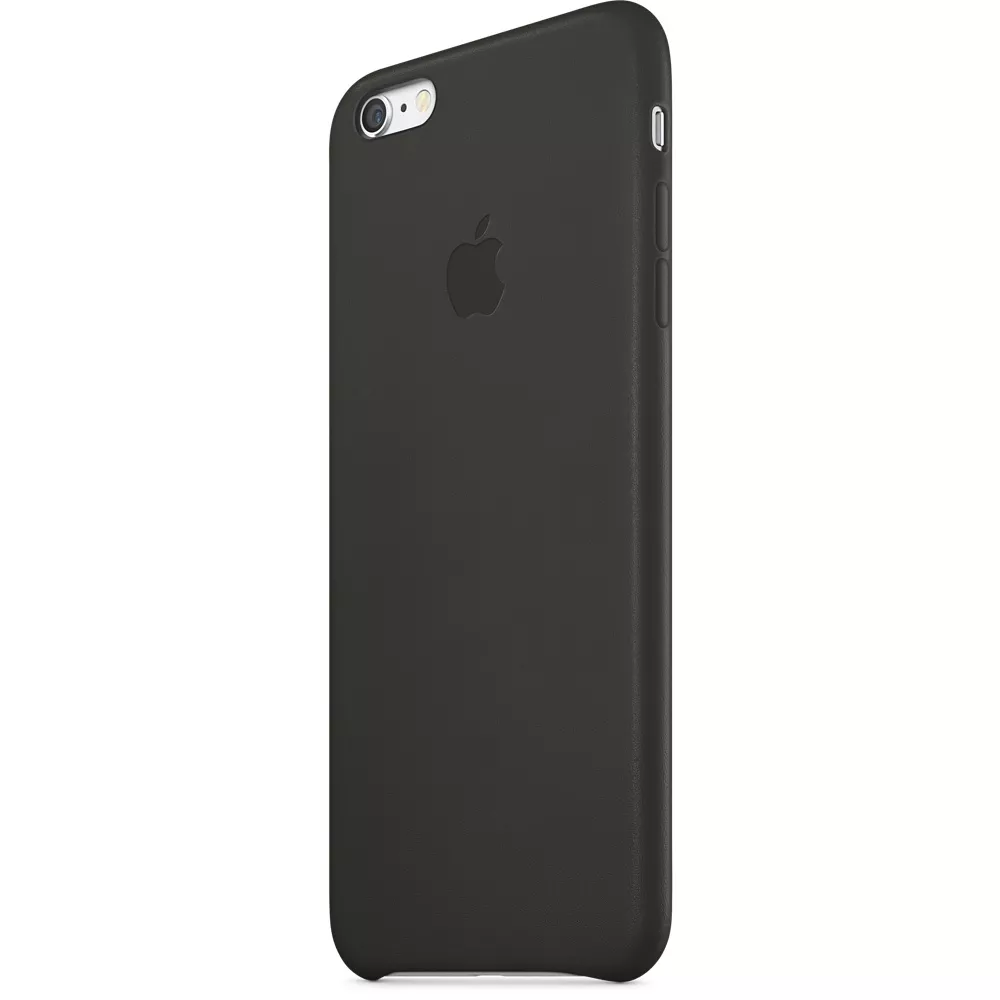 Фирменный чехол для iPhone 6 Plus из кожи, черный