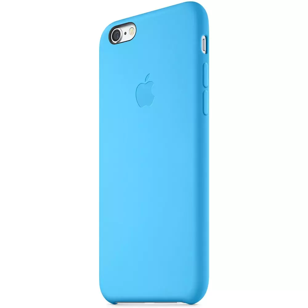 Силиконовый чехол для iPhone 6 от Apple, голубой