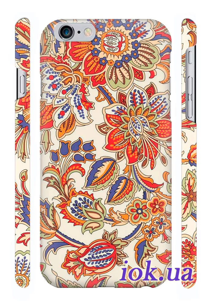 Чехол для iPhone 6 - Русская хохлома