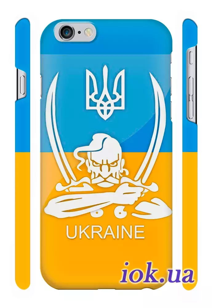 iPhone 6 Plus чехол с казаком Украины