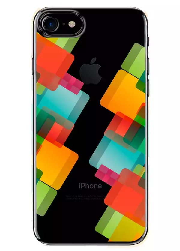 Чехол для iPhone 7 - Кубики