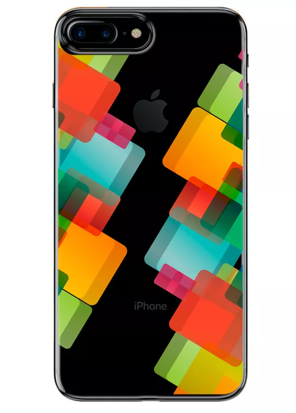 Чехол для iPhone 7 Plus - Квадратики
